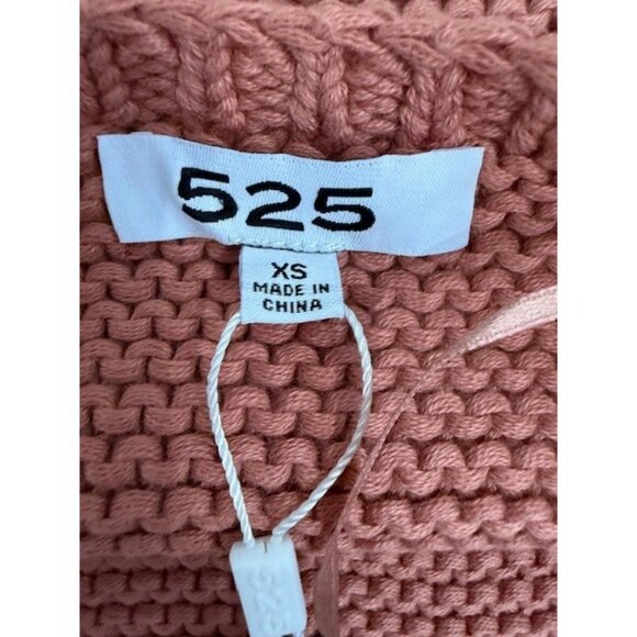 525 AMERICA Born in BKLYN Terracotta Tan Boho Knit Tassle Tie Halter Top XS Beac - Picture 7 of 13